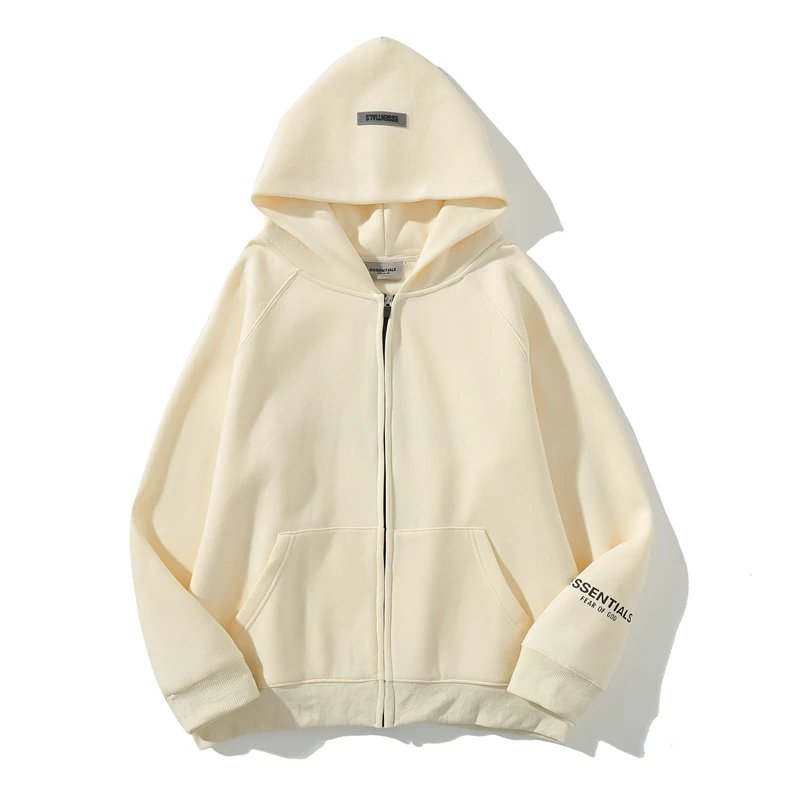 Essentials Zip Up Sweater