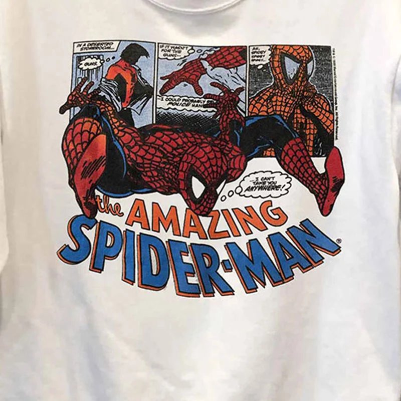 White Crewneck Sweatshirt (Back View)