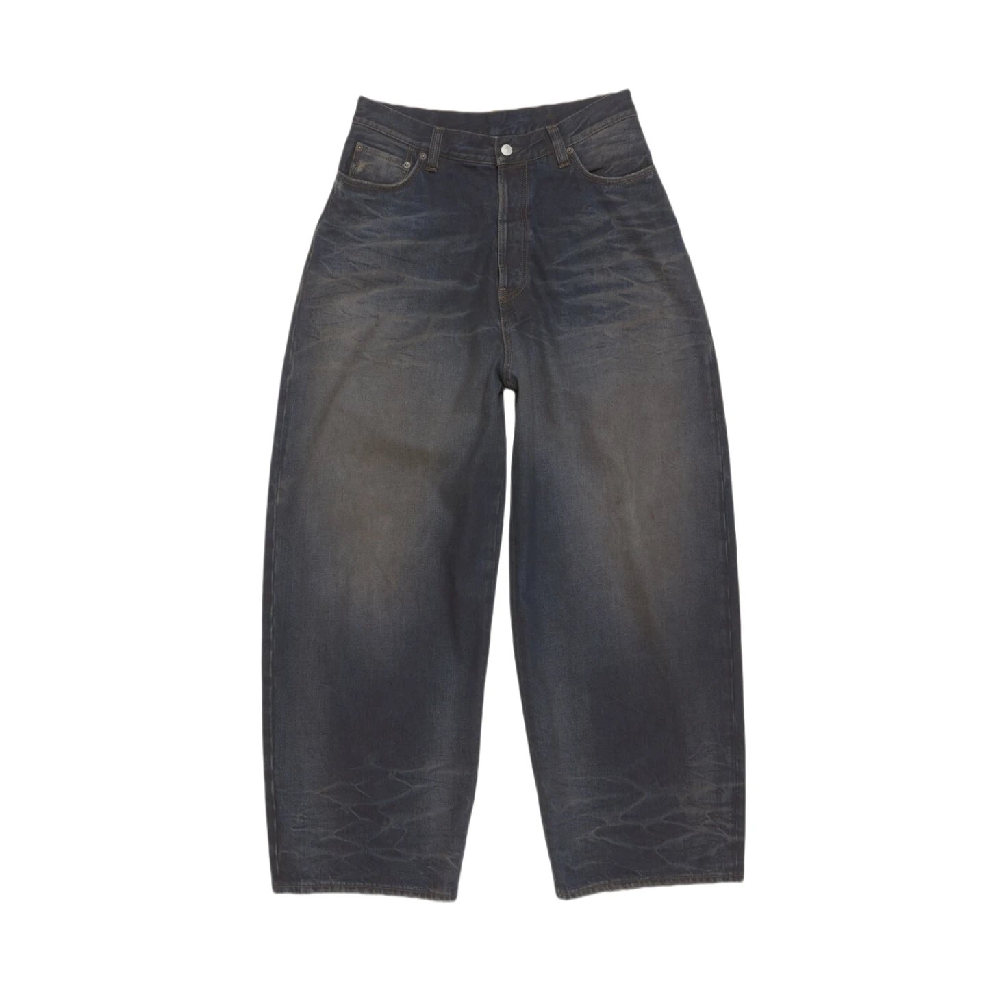 Levi's Dark Wash Wide Leg Jeans