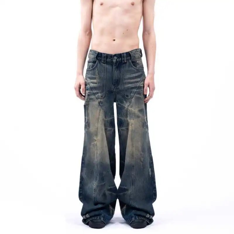 Dark Wash Wide Leg Jeans