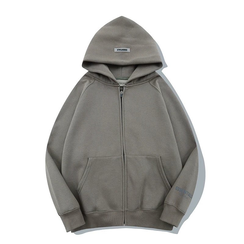 Essentials Zip Up Sweater 4