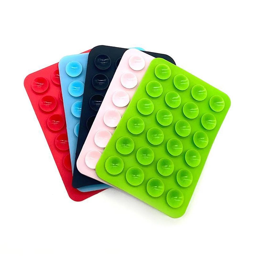 Multi-Color Silicone Suction Phone Holder Pads