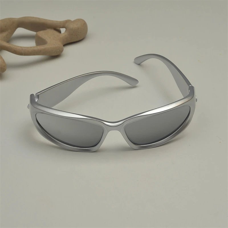 Design Carbon Fiber Wrap Sunglasses Black Sunglasses - 6