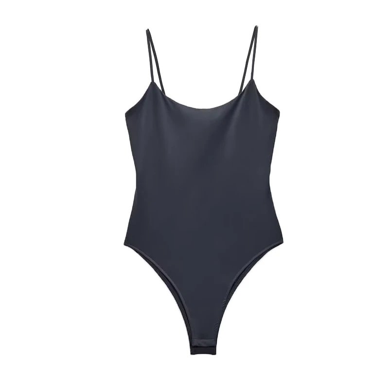 Black One-Piece Bodysuit