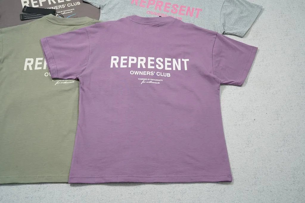 Represent Owners' Club Grey T-Shirt