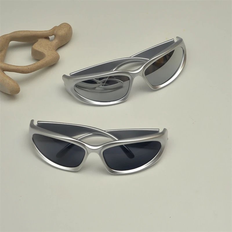 Design Carbon Fiber Wrap Sunglasses Black Sunglasses - 19