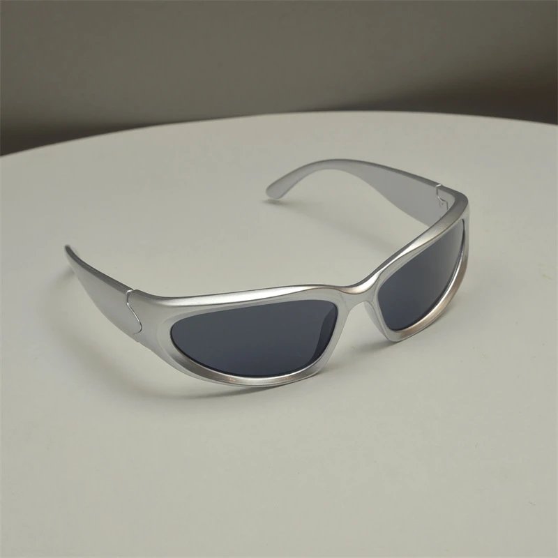 Design Carbon Fiber Wrap Sunglasses Black Sunglasses - 8