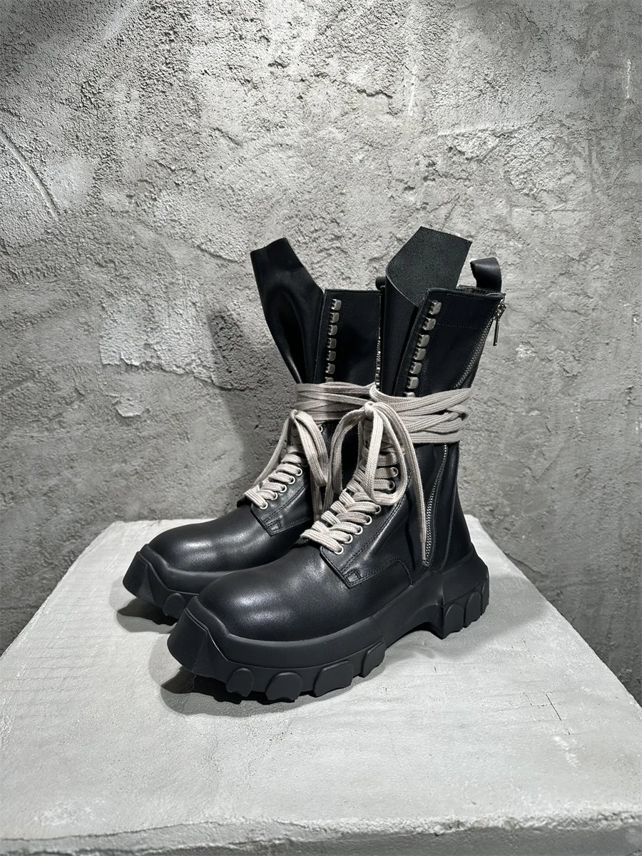 Rick Owens Megalace Boots