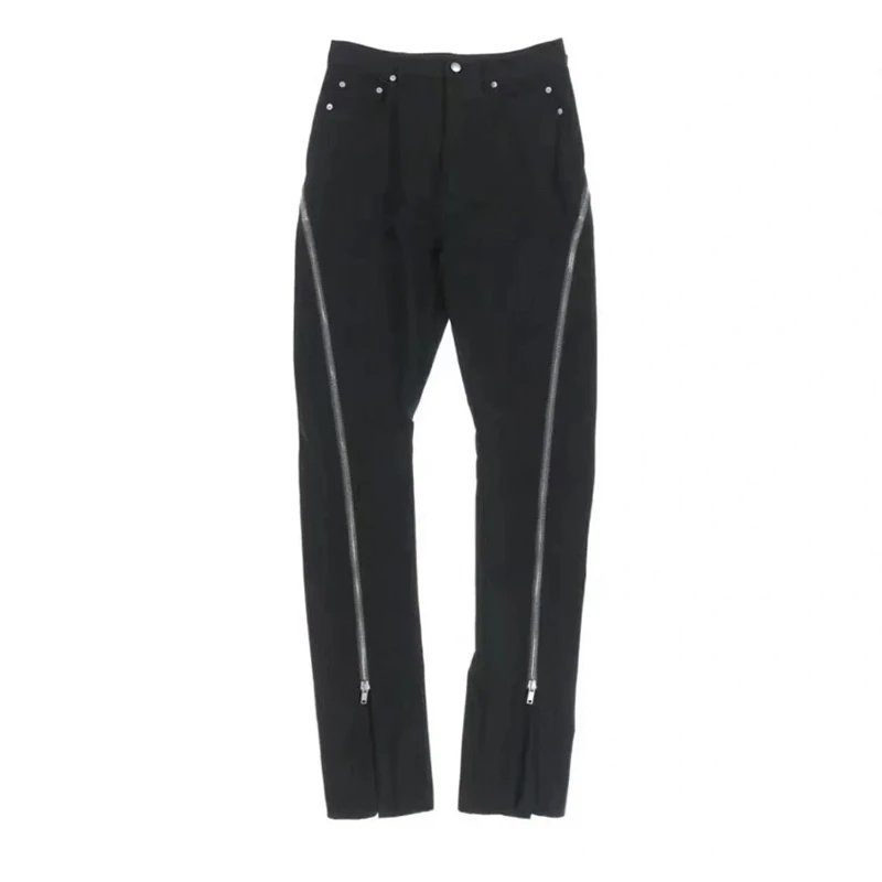 Givenchy Black Zipper Detail Trousers