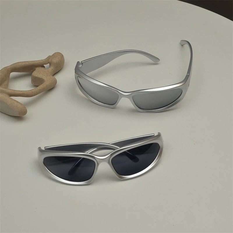 Design Carbon Fiber Wrap Sunglasses Black Sunglasses - 3