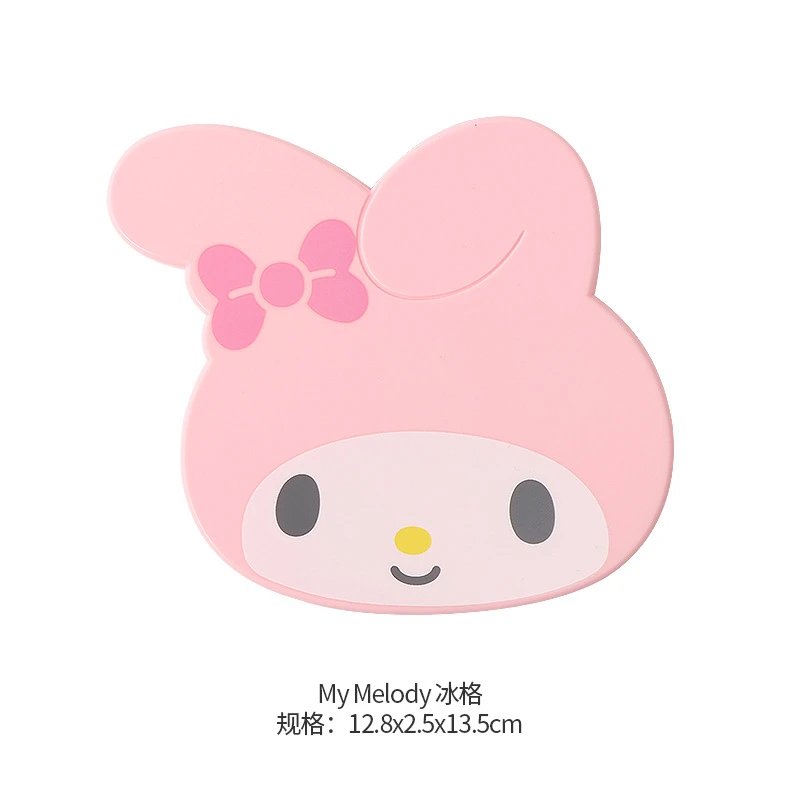 Hello Kitty Silicone Ice Cube Tray with Storage Container