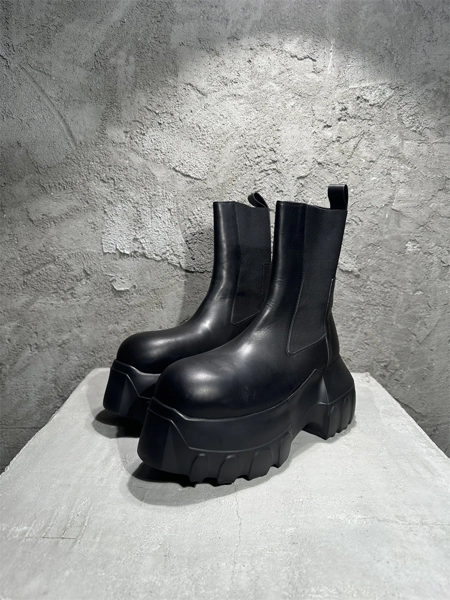 Rick Owens Beatle Tractor Boots