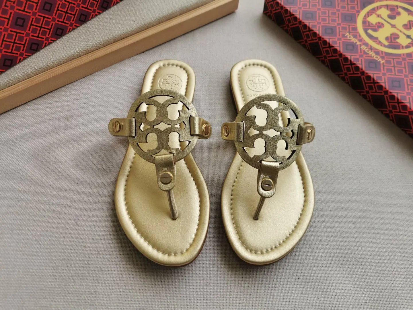 Tory Burch Miller Thong Sandals