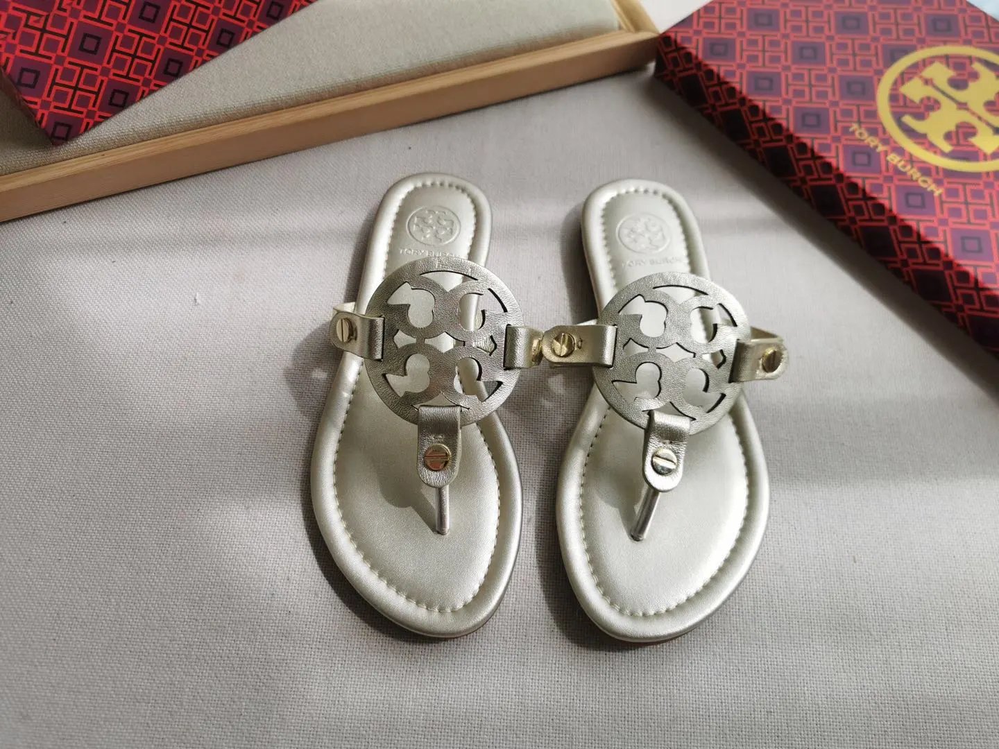 Tory Burch Miller Thong Sandals
