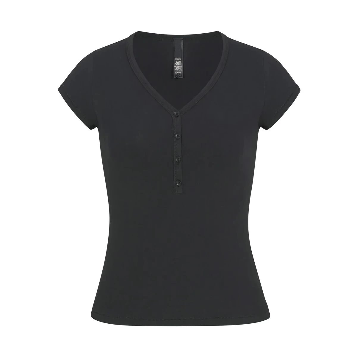 Staple V-Neck Henley T-Shirt [