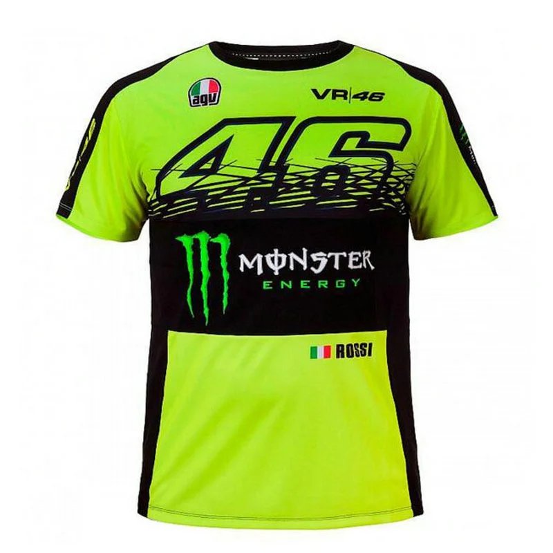 Motorcycle Racing Suit Quick-Dry Athletic Short Sleeve T-Shirt Sports-Q2