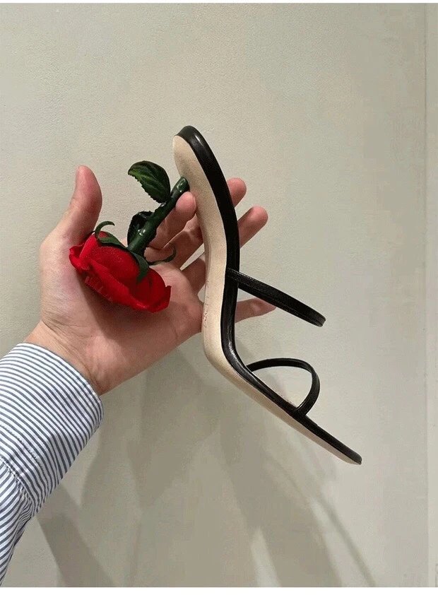 Two-Strap Flat Sandals