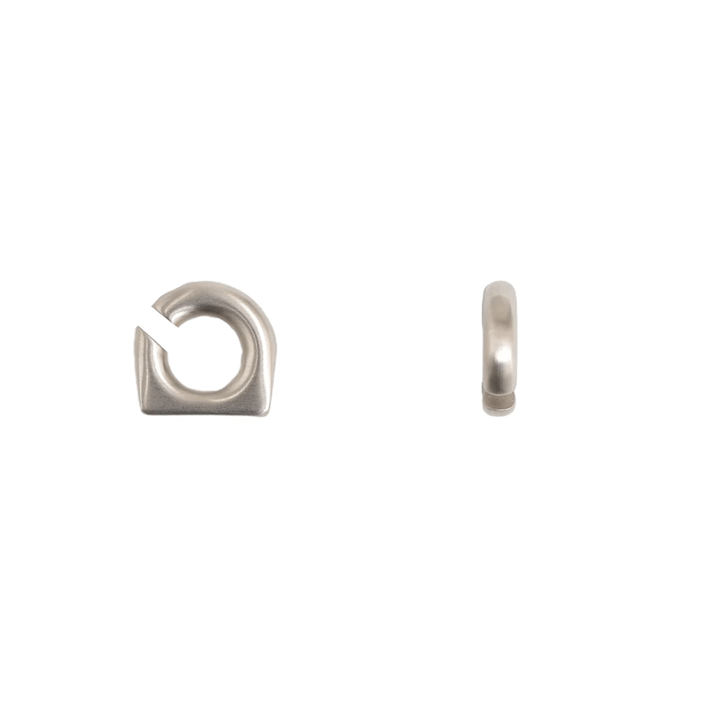 Silver Minimalist Hoop Earrings