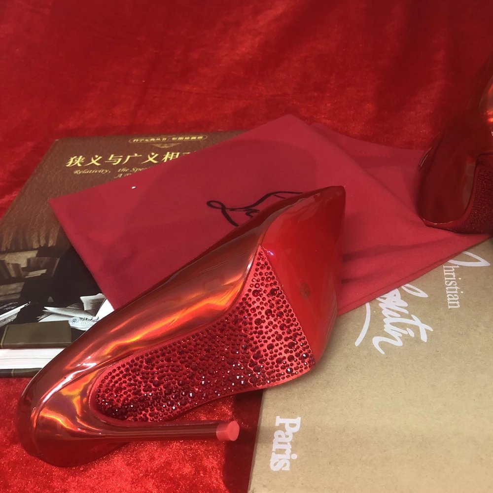 Christian Louboutin Rhinestone Heals 8