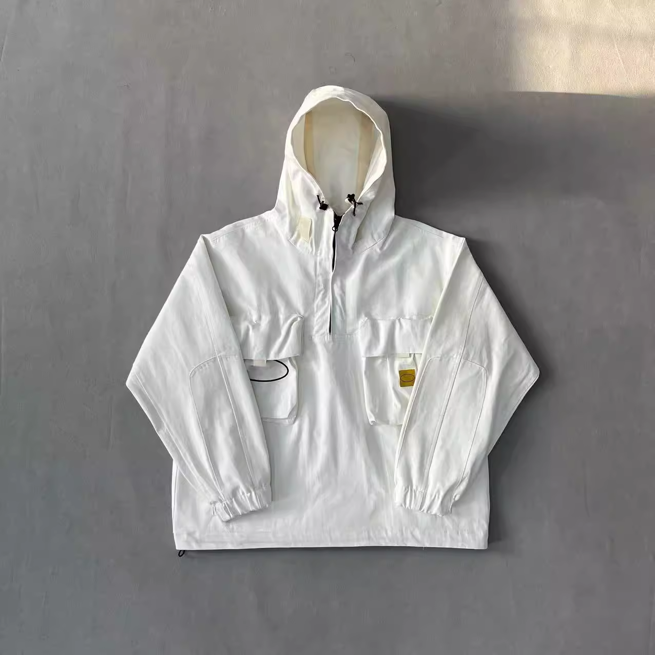 Sailboat white slanted pocket (workwear jacket)