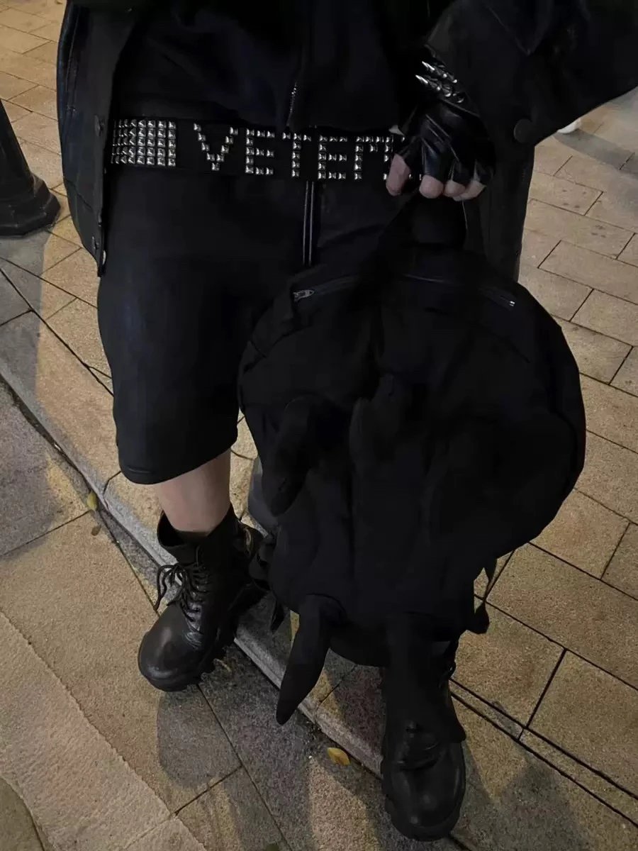 Givenchy Black Leather Belt