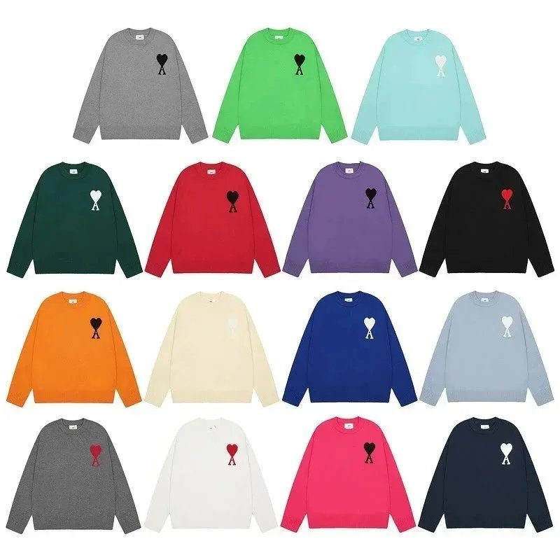 Ami Paris Heart Logo Sweater [