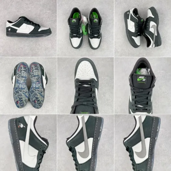 Nike SB Dunk Low St. Patrick’s Day Green Gold Sneakers - 5