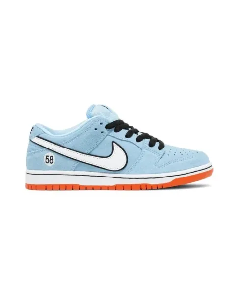 Nike SB Dunk Low '58' Light Blue Orange Sneakers - 1