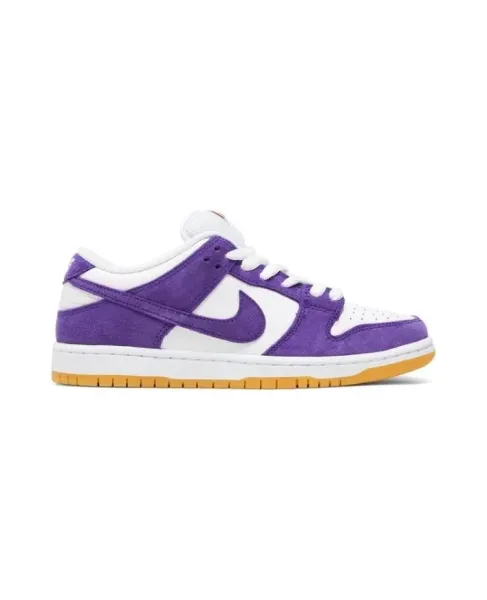 Nike SB Dunk Low Purple Suede Sneakers - 1