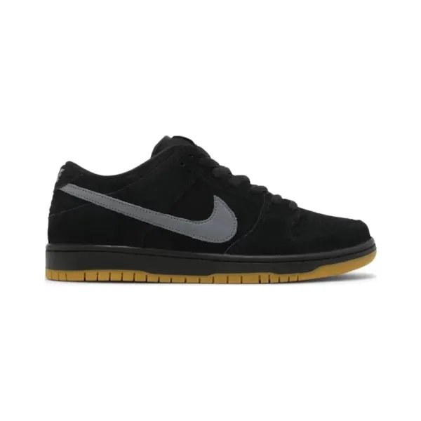 Nike SB Dunk Low Black/Anthracite Gum Sneakers - 1
