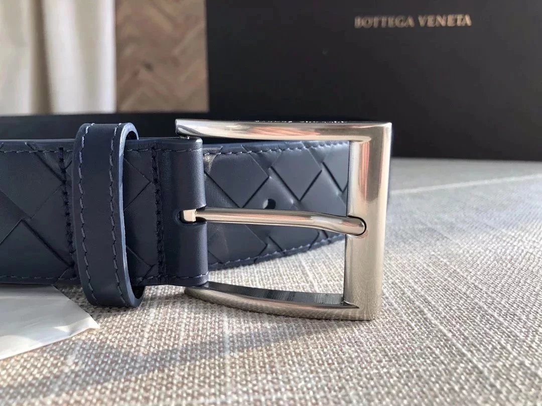 New 20 Men's Wide Belt Plus Size Intreccio Large · 2