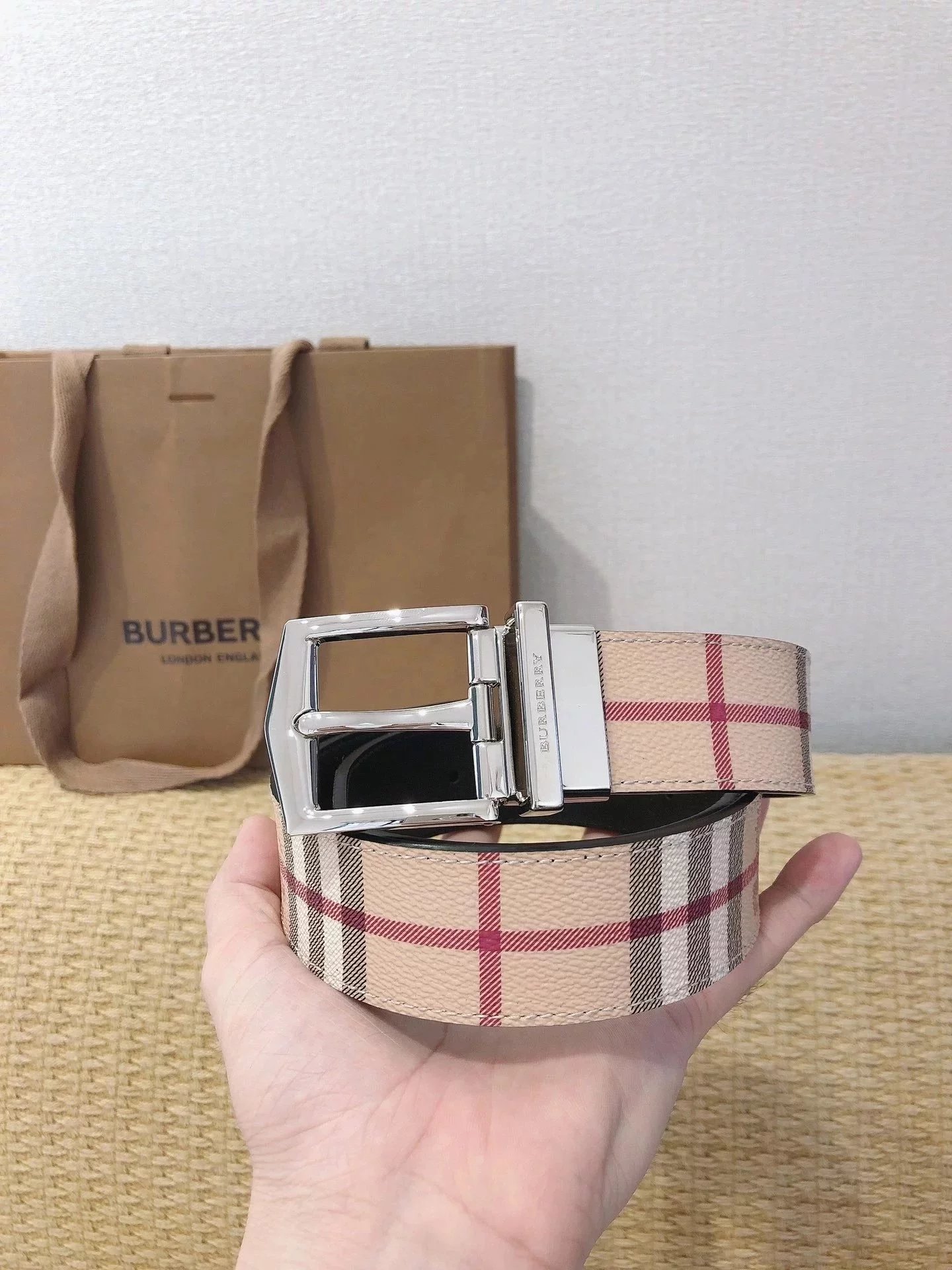 Silver buckle