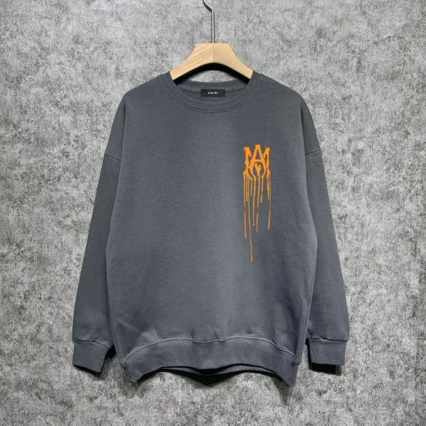 Amiri Dragon Print Crewneck White Hoodie - 11