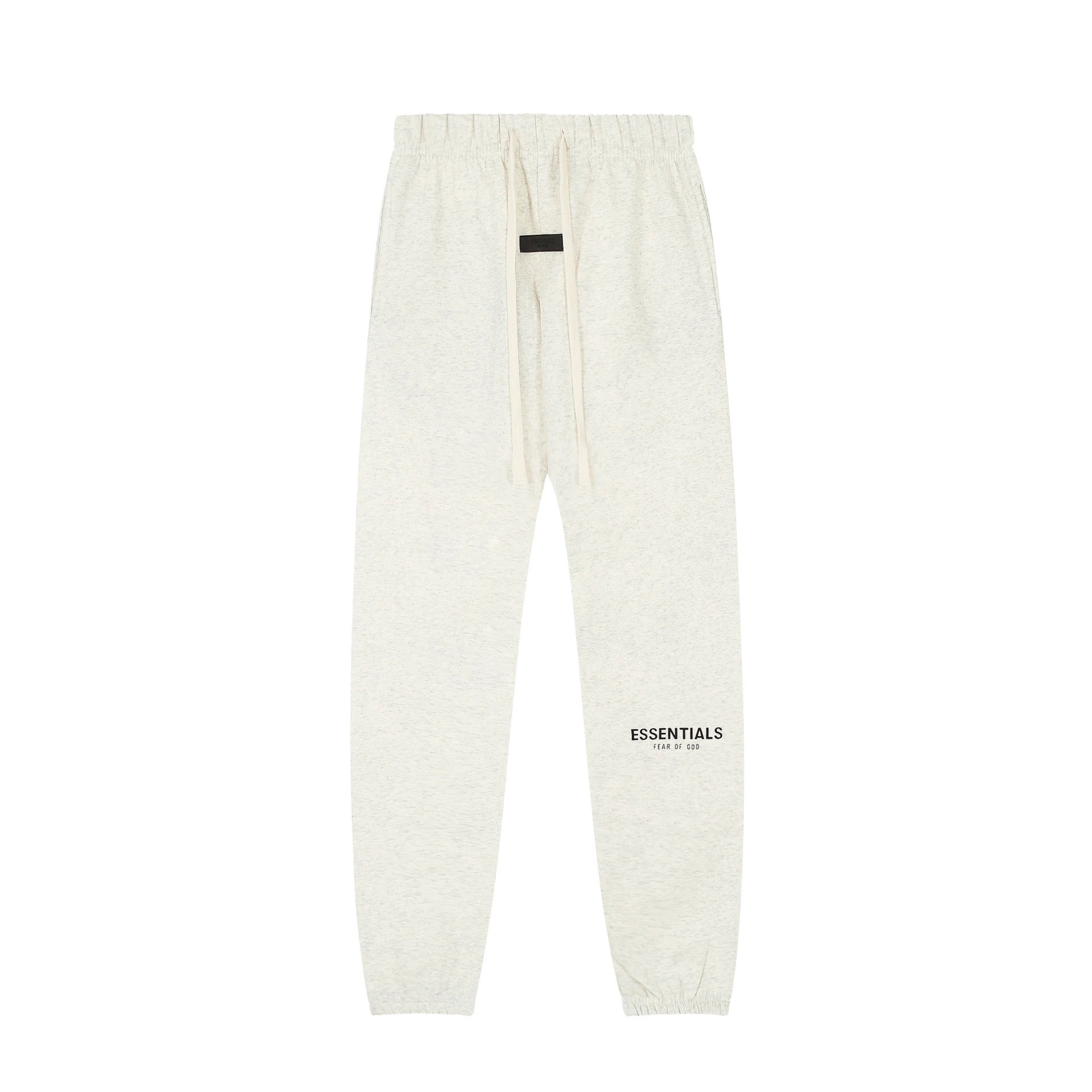 2 white pants with flowers