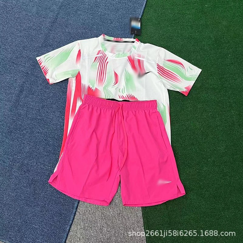Summer quick drying running short sleeved set