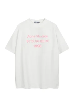 thumbnail for Trendy brand*1*9*9*6*letter*mother*print*flower*A*xi*wash*wash*rub*worn*made*old*high*street*long*sleeve*couple*T*shirt*shirt*2