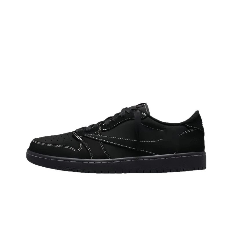 Original A *+* 1 White Zongzi Hook Black Warrior Reverse Mocha * Qiao * 1 Men's and Women's Sports Basketball Shoes