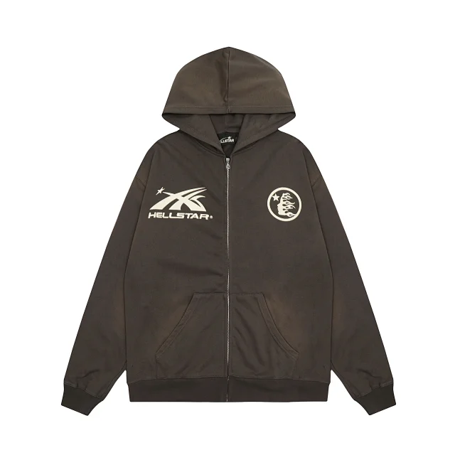 Hellstar Hoodies & Sweatshirts Flame Graphic Pullover Hoodie product detail image 44