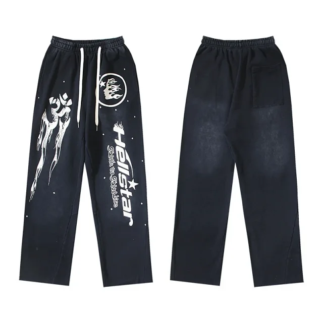 Hellstar Hoodies & Sweatshirts Flame Graphic Pullover Hoodie product detail image 18