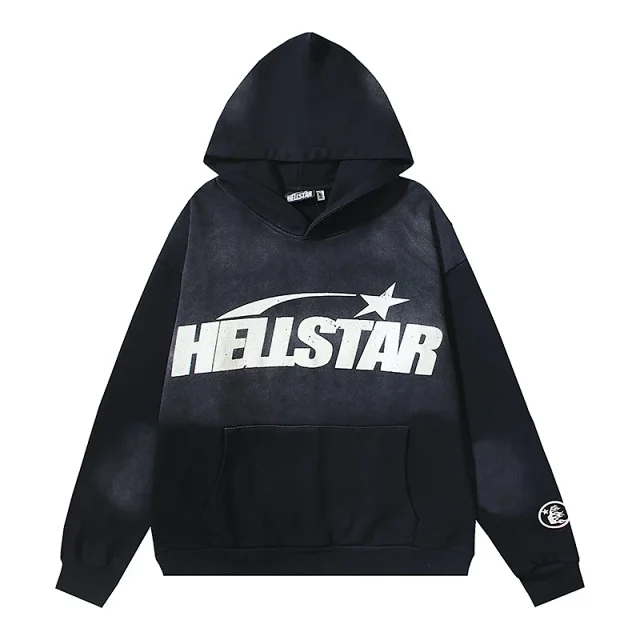 Hellstar Hoodies & Sweatshirts Flame Graphic Pullover Hoodie product detail image 39
