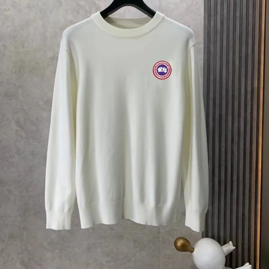 Canada Goose毛衣-白色