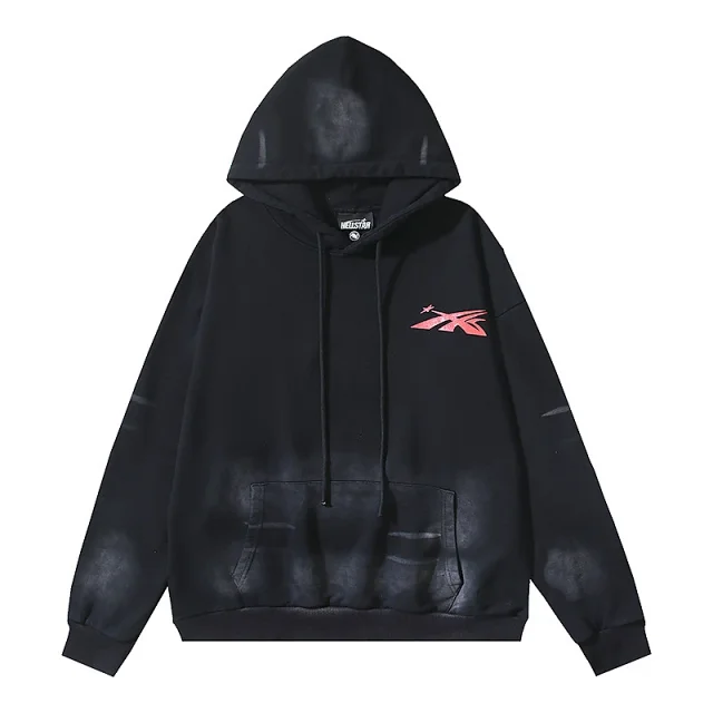 Hellstar Hoodies & Sweatshirts Flame Graphic Pullover Hoodie product detail image 33