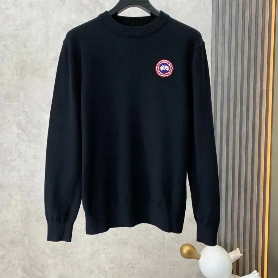 Canada Goose毛衣-黑色