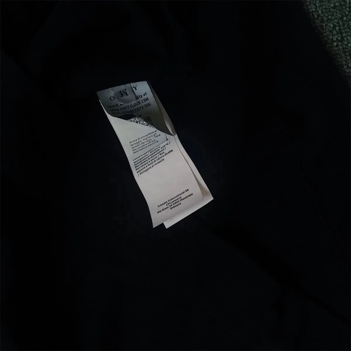 C.P. Company Patch Logo Black T-Shirt - 10