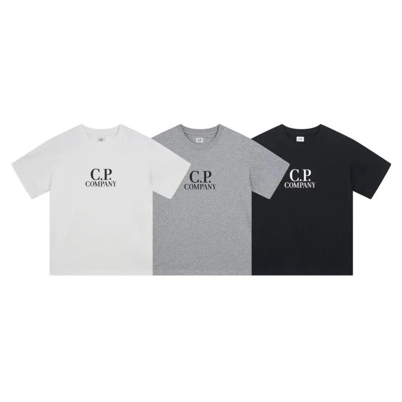 C.P. Company Patch Logo Black T-Shirt - 4