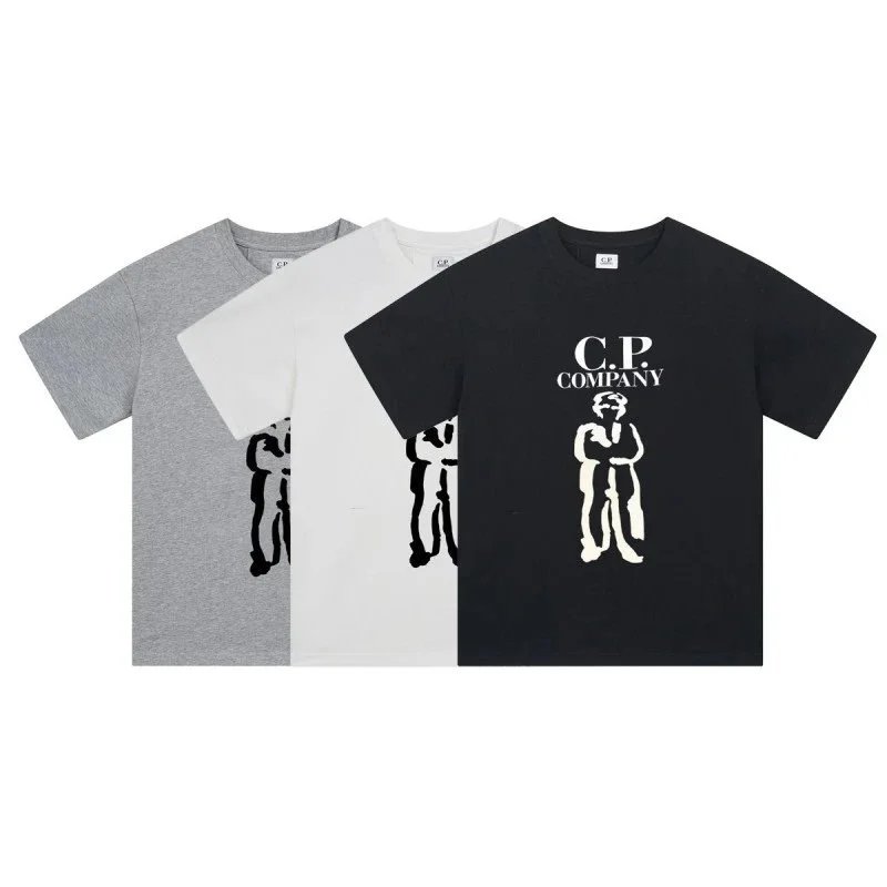 C.P. Company Patch Logo Black T-Shirt - 9