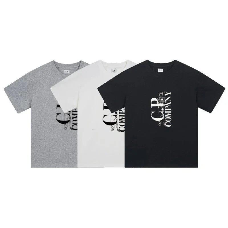 C.P. Company Patch Logo Black T-Shirt - 6