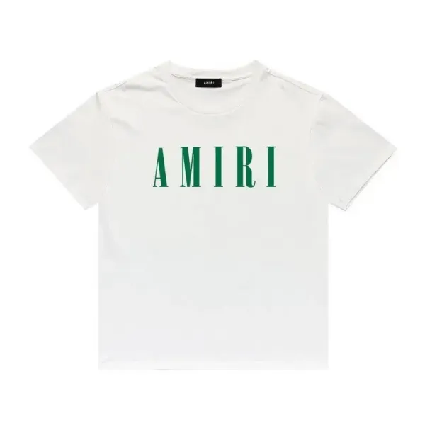 Amiri Logo Print Red T-Shirt - 17