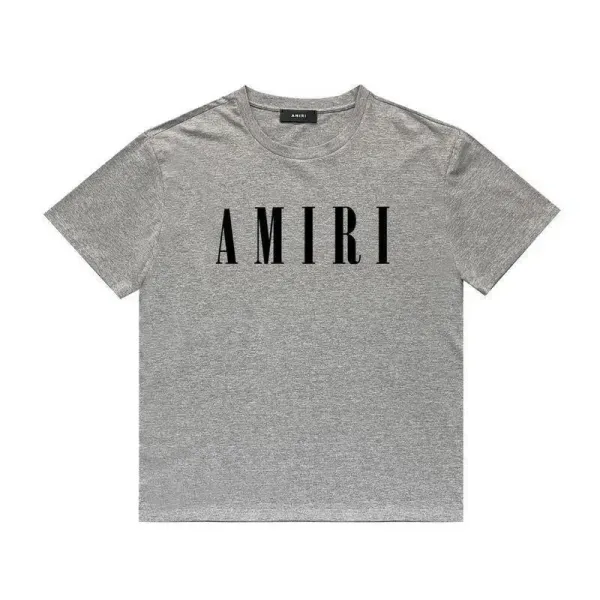 Amiri Logo Print Red T-Shirt - 19