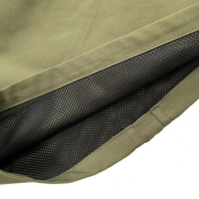 Unbranded Shorts Color-block striped elastic-waist with web belt product detail image 20